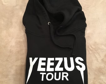Yeezus Tour Hoodie - Kanye West Saint Pablo Tour Merch - Gift or Christmas Idea