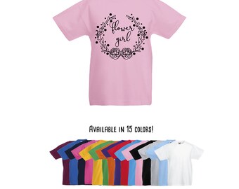 Flower girl shirt, wedding shirt, petal patrol shirt, wedding outfit, bridal party shirt, bridesmaid shirt, flower shirt, bridesmaids gift