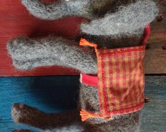 Lucky elephant ,good luck toy.made of felt