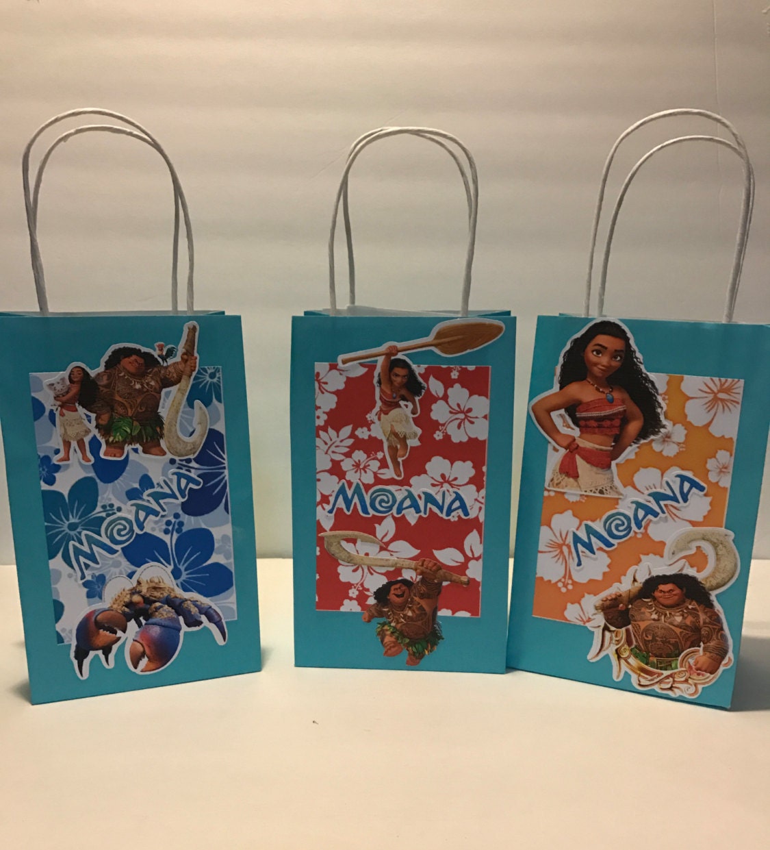 Moana party favor bag