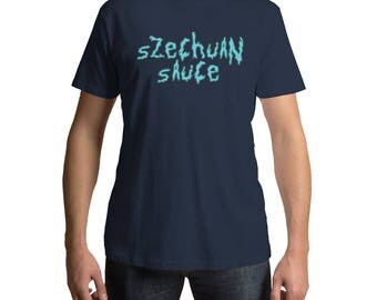 Rick Morty Clothing Rick Morty Tshirt Rick and Morty Tee Rick Morty T Shirt Rick and Morty Shirt Szechuan Tee Shirt Szechuan Sauce Tee