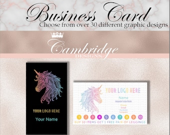 Black OR White Background Inspired By LuLaRoe Business Cards - Home Office Approved Fonts and Colors Business Card, Digital