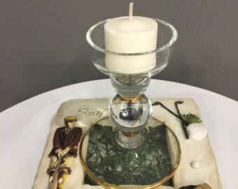 Candle Holder made from a picture frame
