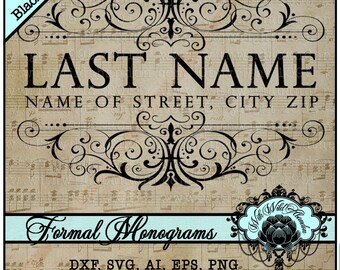 Monogram svg , Wedding Logo svg, chalkboard monogram svg, Wedding Monograms, Cameo Silhouette, Design Elements, DIY Invitations,