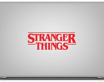 BUY 2 GET 1 FREE Stranger Things Logo Vinyl Decal