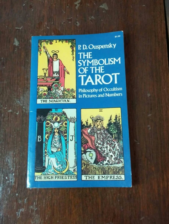 Items Similar To Vintage Book The Symbolism Of The Tarot 1976 Dover P D Ouspensky 70 S