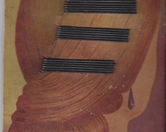 Vintage Toppin Bob-Pin Advertising Card with Bobbie Pins, C1946