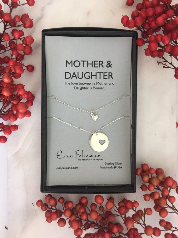 Mother Daughter Jewelry Sets Mom Daughter Necklace Back to