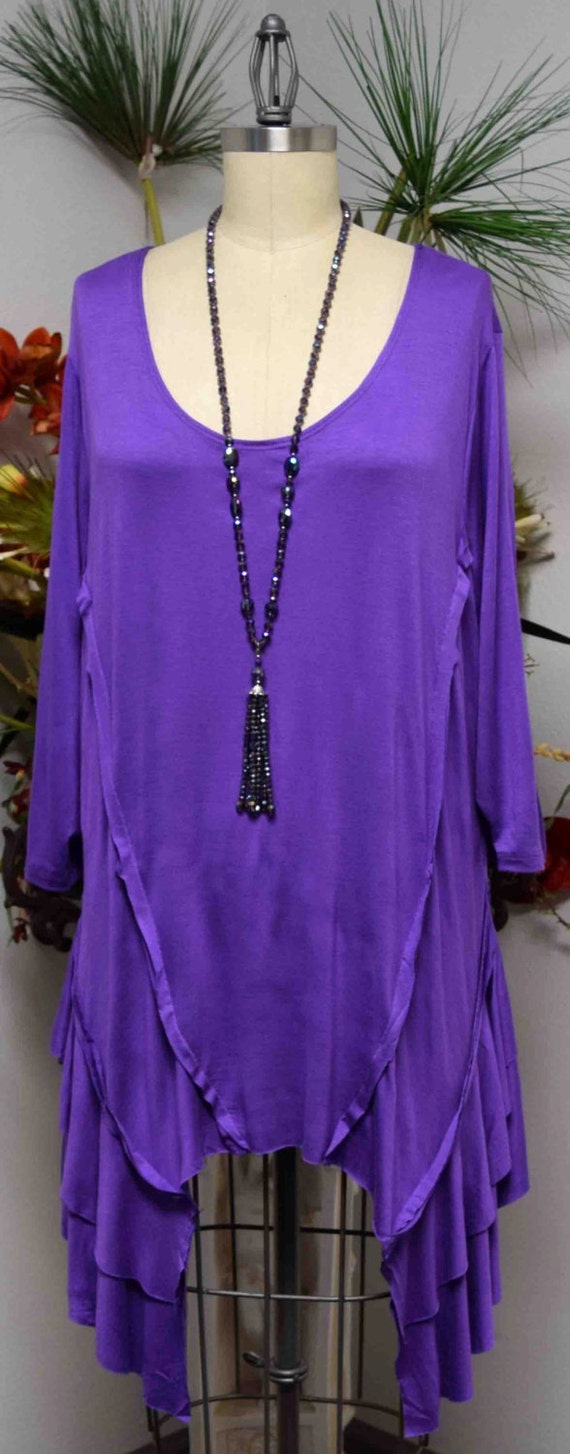 Gotta Have Oversize Lagenlook Plus Size tunic by Dare2bStylish