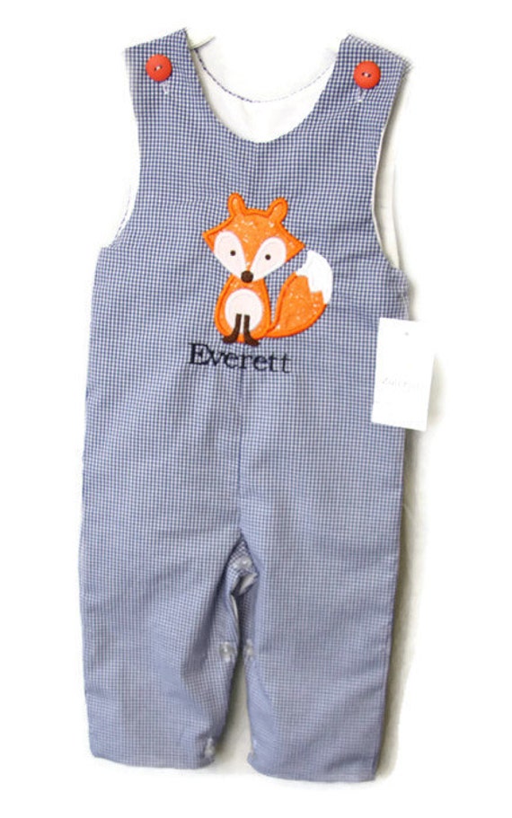 Woodland Creatures Clothing Fox Outfit Baby Boy Clothes