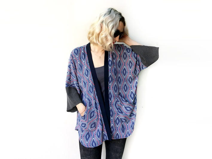 Bohemian Kimono Cardigan Light Summer Jacket Kimono Coverup