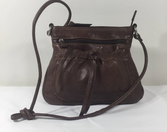 Fossil Brown Leather Purse, Bag, Shoulder Bag