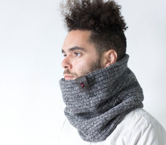 Mens scarf winter scarf infinity scarf mens winter scarf