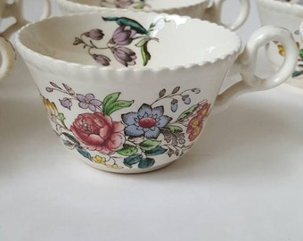Spode Copeland Romney 6 tea cups
