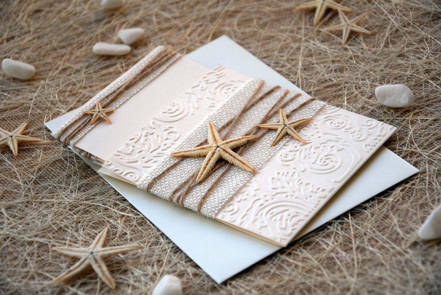 Unique Beach Wedding Invitations 2