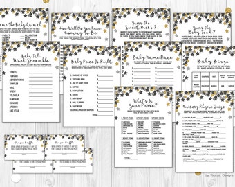 Twinkle Twinkle baby shower games, Twinkle Twinkle Little Star Baby Shower, Glitter Baby shower, Shower games, Printable games, Baby shower