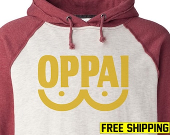 OPPAI Hoodie. A One Punch Man inspired parody