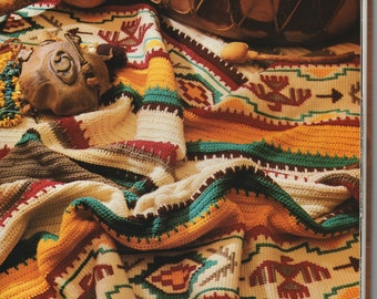Crochet Indian Blanket Pattern Instuctions