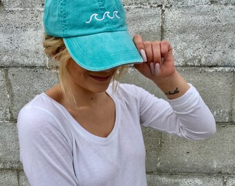 Beach Waves - Embroidered Trucker Hat