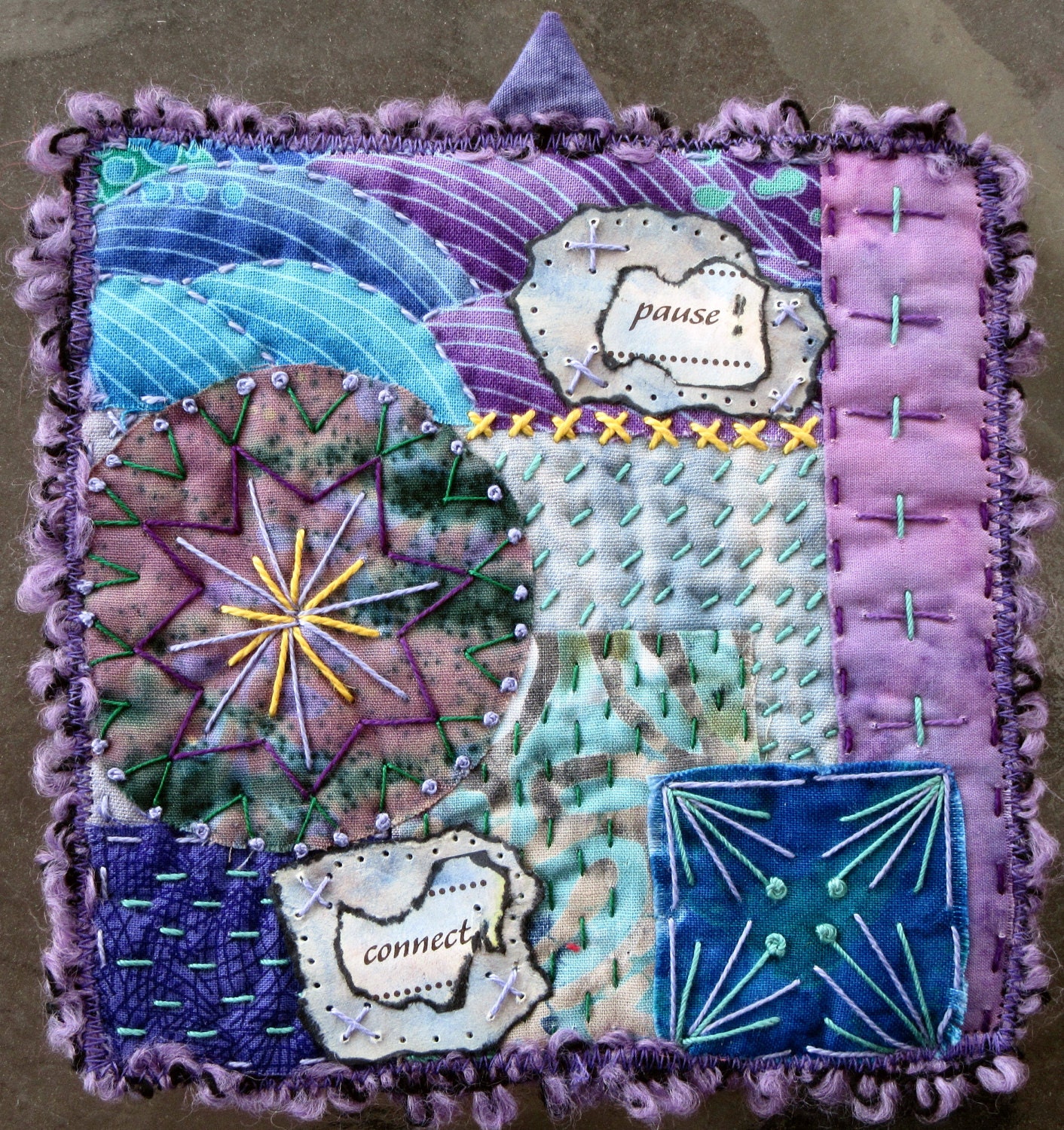 purple-blue-inspiration-art-quilt-miniature-quilt-home