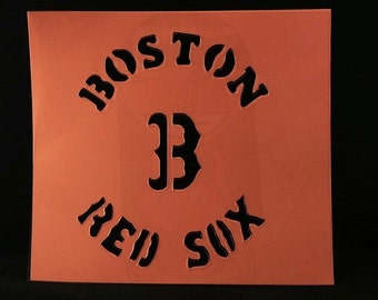 Red sox stencils | Etsy