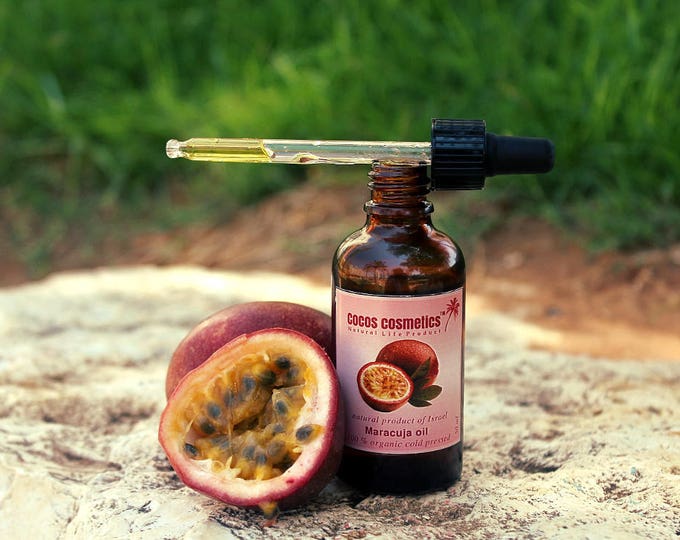 Passion Fruit Oil - Maracuja Oil - pure 100% unrefined cold pressed, Undiluted oil