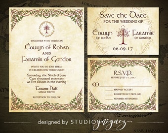 medieval wedding printable invitation suite renfaire printable invitation save the date response card - Medieval Wedding Invitations medieval wedding printable invitation suite renfaire printable invitation save the date response card - Medieval Wedding Invitations
