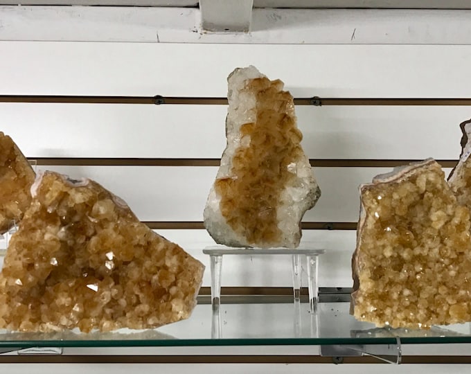 Citrine Crystal Cluster From razil- High Quality AAA Grad Orange Citrine from Brazil- Pick Your'sHome Decor \ Metaphysical \ Crystal \ Reiki