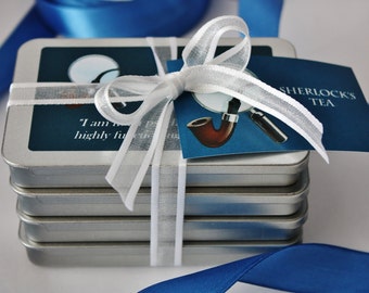 Sherlock's Teas - Tea Gift - Sherlock Holmes Inspired Gift - Sherlock Gift - Holmes - Sherlock