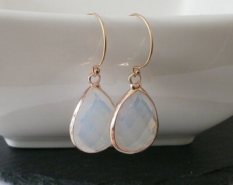 Opalit earrings gold filled ear wires