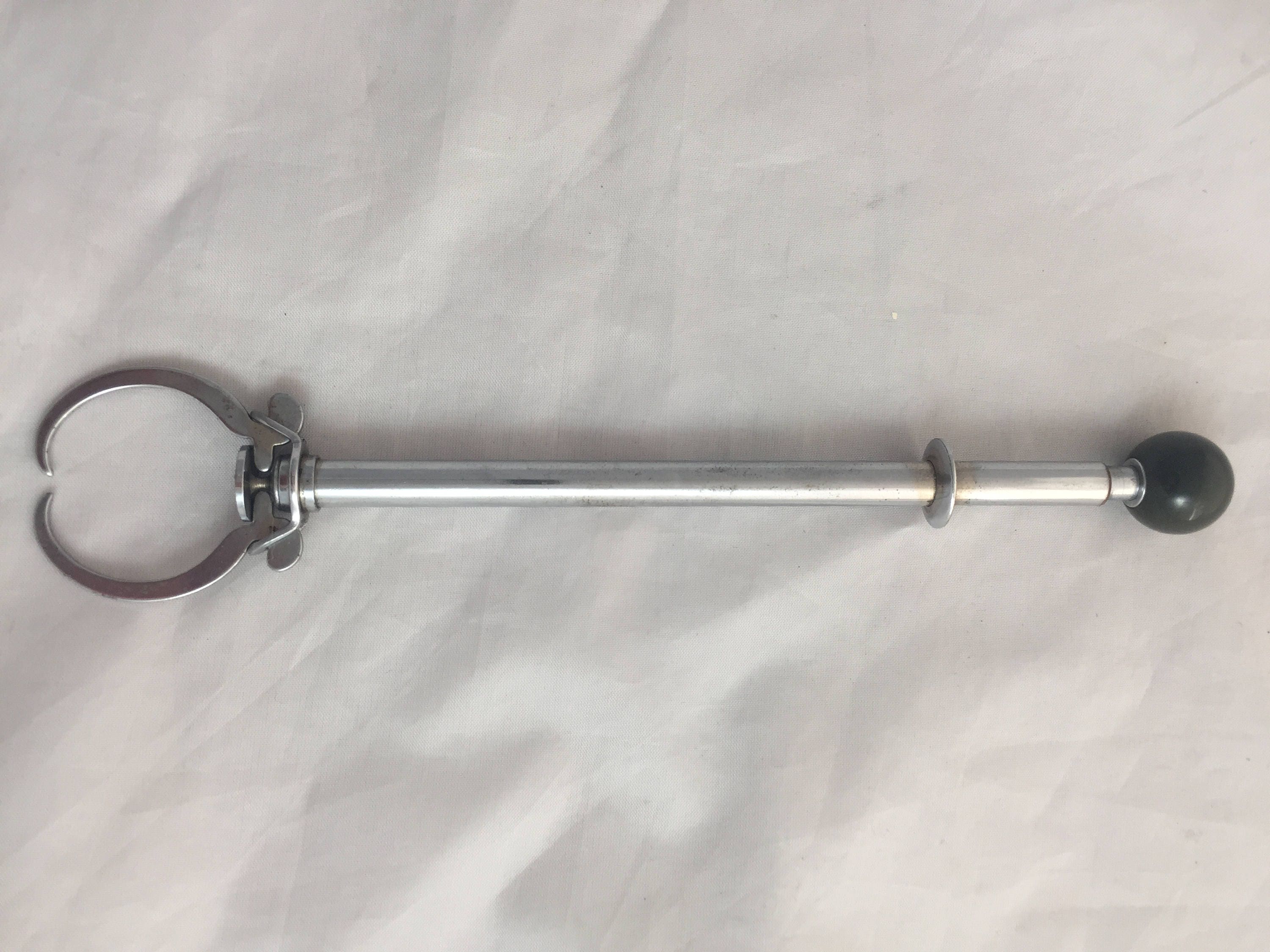 Vintage Bakelite & Chrome Ice Cube Tongs Art Deco Mid Century