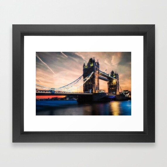 London Photography London Tower Bridge Framed Art