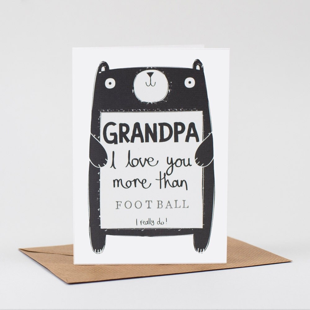 grandpa birthday card personalised grandpa birthday card