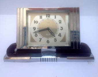 Jazz alarm chrome clock