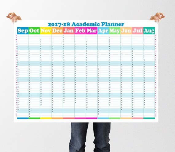 Year Planner Wall Chart