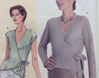 Wrap top sewing pattern