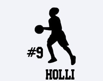 Basketball Decal - Basketball Player Decal - Sport Decal - Sports Sticker