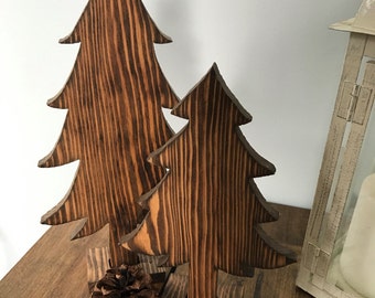 Wooden Pine Tree Cutout Rustic Decor Simple Home Decoration Wooden Pine Tree Cutout Rustic Decor Simple Home Decoration