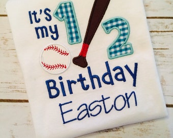 personalized half birthday boy shirt, half birthday shirt, cake smash outfit boy, 6 month photo outfit boy, 6 month birthday baseball shirt