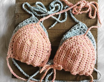 Crochet PATTERN- Moonlit Bralette pattern, (-S-M-L sizes) crop top pattern- easy pattern, beginner crochet pattern- PDF, crochet pattern