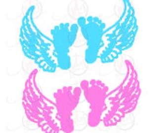 Free Free 53 Baby Feet With Wings Svg SVG PNG EPS DXF File