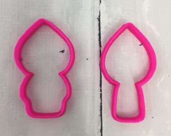 Emporte-pièce Petit Chaperon Rouge et Arbre (Red Ridding Hood and Tree cookie cutter)