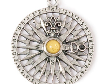 Compass Rose Pendant (STEAM054)