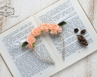 antler headband for kids,Halloween,fall season,bambi,fawn headband,woodland,birthday party,fairy garden,tea party,flower crown,photo prop