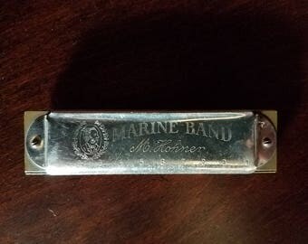 M Hohner Marine Band Harmonica