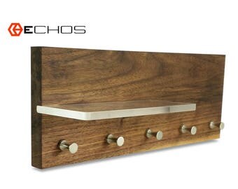 Acrylic Wooden Modern Key Holder