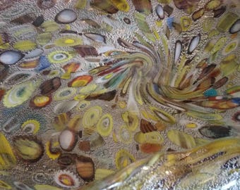 Vintage Mid-Century Modern Murano Art Glass Bowl