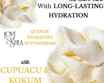 Cupuacu Body Butter with Shea Butter Kokum Butter for skin natural hair butter