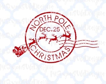 North Pole Stamp 