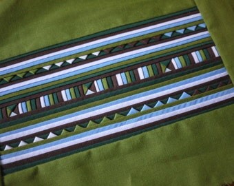 Handmade applique Lisu textile - for patchwork - Fairtrade tribal craft supply for craft - new textile
